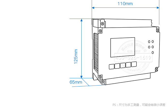 科陆DTSD720-L2手工测绘图