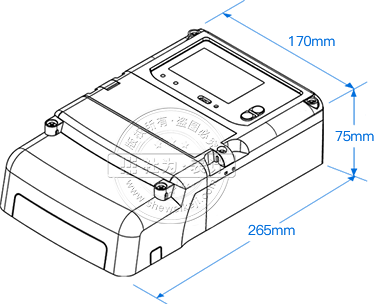 威胜DSSD331-MC3手工测绘图