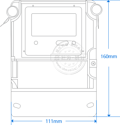 科陆DDSF720手工测绘图