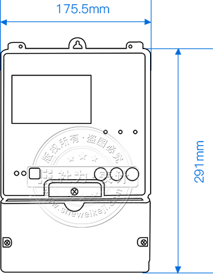 科陆DSSD718-A3手工测绘图